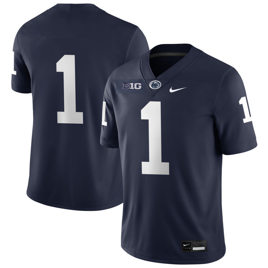 Penn State Nittany Lions #1 Kyron Hudson Navy F.U.S.E. Limited College Football Game Jersey
