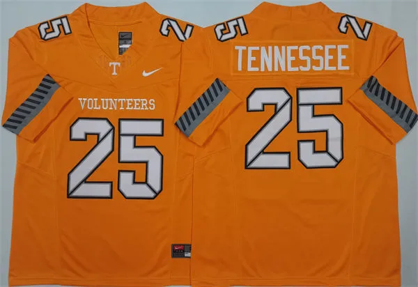 Tennessee Volunteers Custom 2025 VOLUNTEER SPIRIT Orange Alternate Football Limited Jersey