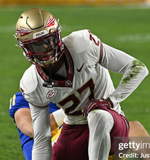 Florida State Seminoles #27 Ashlynd Barker Nike 2025 White Football Game Jersey Florida State Seminoles #27 Ashlynd Barker Nike 2025 White Football Game Jersey