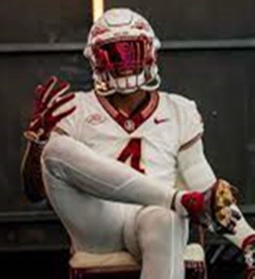 Florida State Seminoles #4 Mason Arnold Nike 2025 White Football Game Jersey