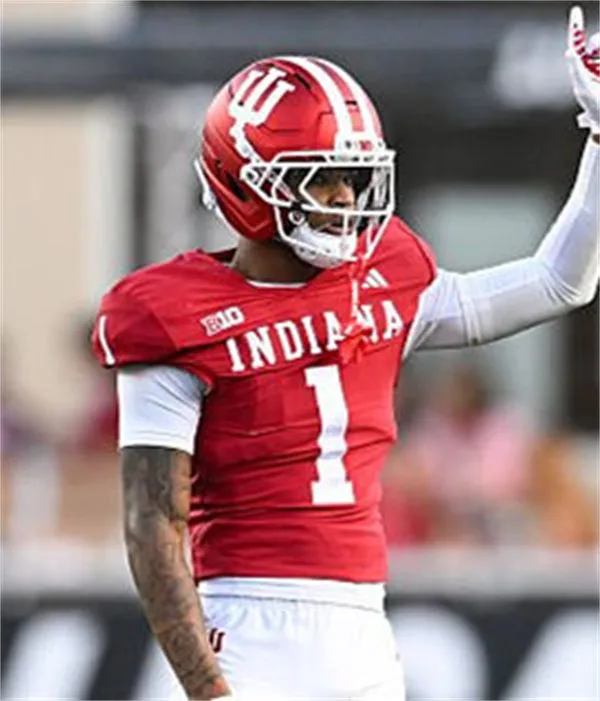 Indiana Hoosiers #1 AMARE FERRELL Crimson Indiana Football Game Jersey 