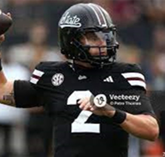 Mississippi State Bulldogs  #2 Isaac Smith  2025 Black Football Game Jersey