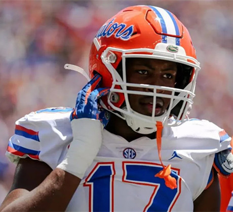 Florida Gators #17 Tramell Jones Jr. White 2025 Football Game Jersey