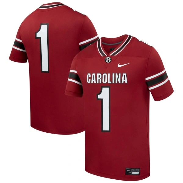 South Carolina Gamecocks Custom 2026 Nike Garnet Football Game Jersey