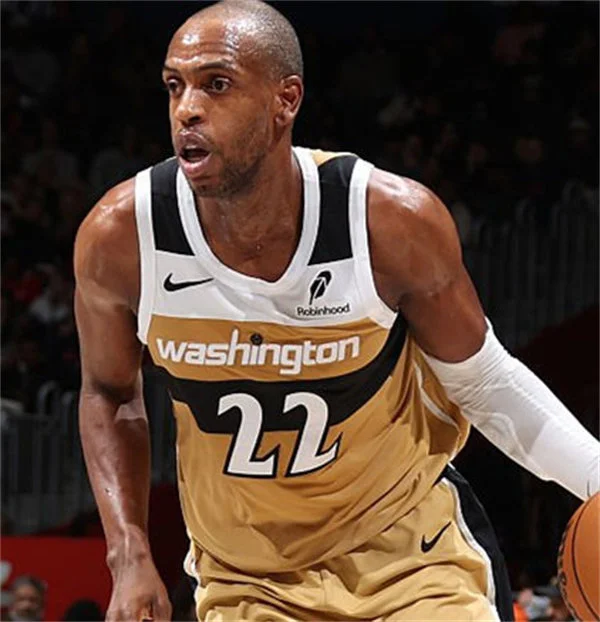 Mens Washington Wizards #22 Khris Middleton Gold 2025-26 City Edition Swingman Jersey