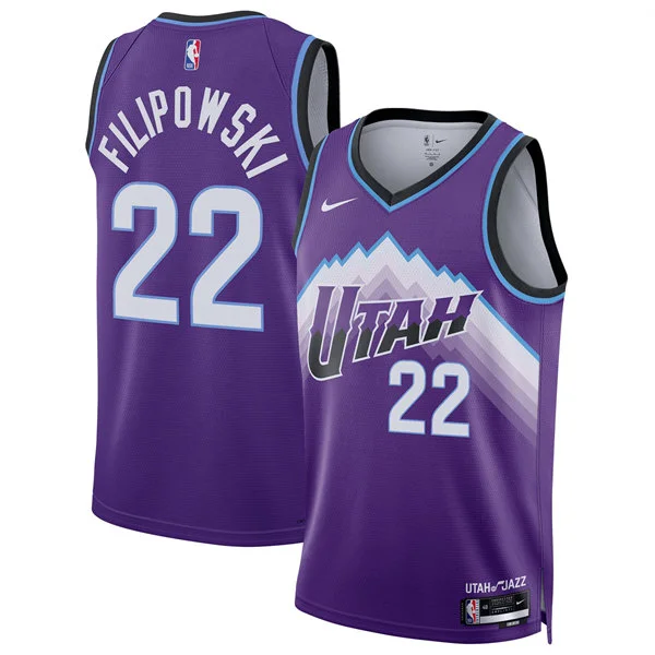 Mens Utah Jazz #22 Kyle Filipowski Nike 2026 Purple Icon Edition Swingman Jersey