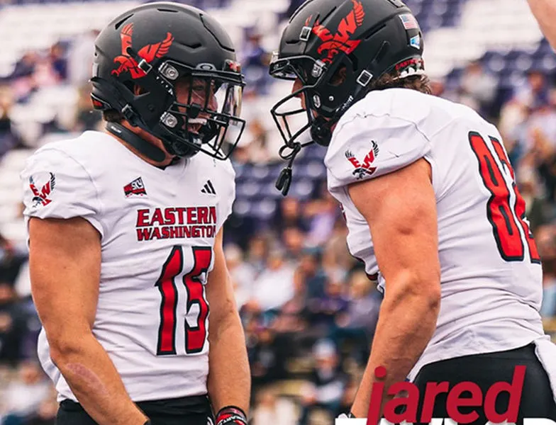 Eastern Washington Eagles Custom White 2026 Football Game Jersey