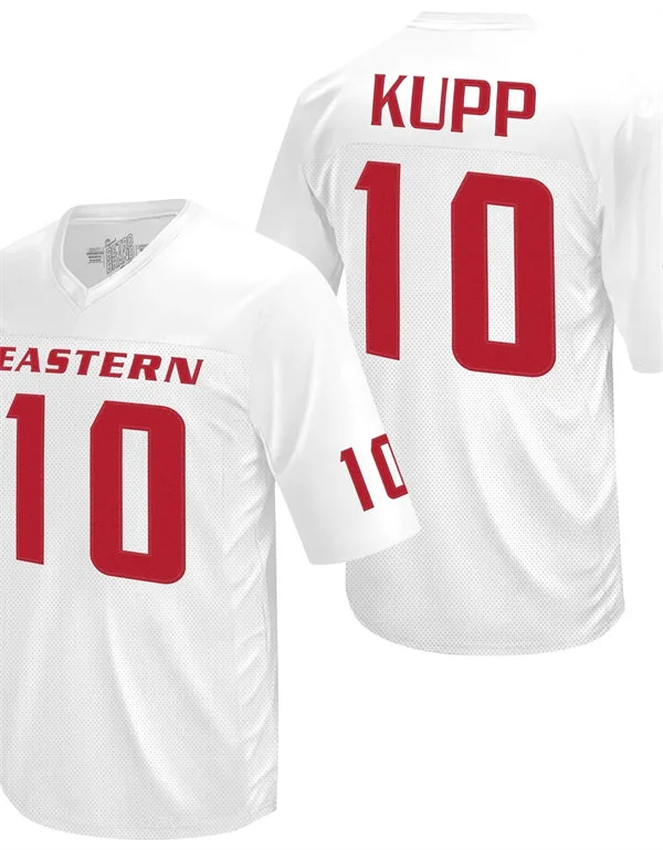 Eastern Washington Eagles #10 Cooper Kupp White College Football Retro Jersey Eastern Washington Eagles #10 Cooper Kupp White College Football Retro Jersey
