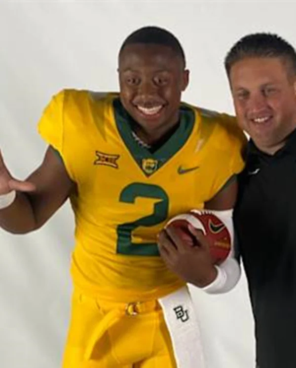 Baylor Bears #2 DJ Lagway 2026 Yellow Football Game Jersey