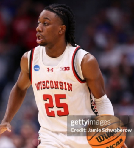 Wisconsin Badgers Custom 2026 White  College Basketball Game Jersey