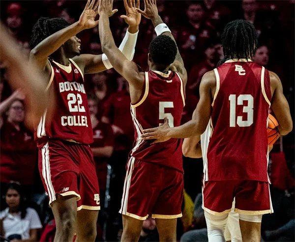 Boston College Eagles Custom 2026 Maroon College Basketball Game Jersey