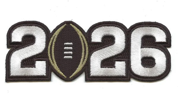Embroidered 2026 NCAA College Football National Championship Game Jersey Patch
