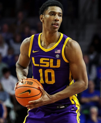 LSU Tigers #10 Marquel Sutton 2019 Purple College Basketball Game Jersey