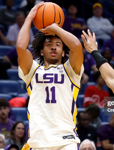 LSU Tigers #11 Dedan Thomas Jr. 2019 White College Basketball Game Jersey