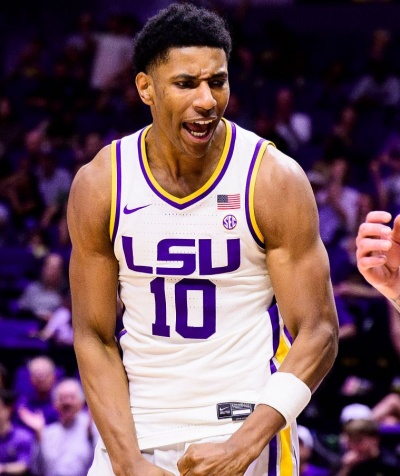 LSU Tigers #10 Marquel Sutton 2019 White College Basketball Game Jersey