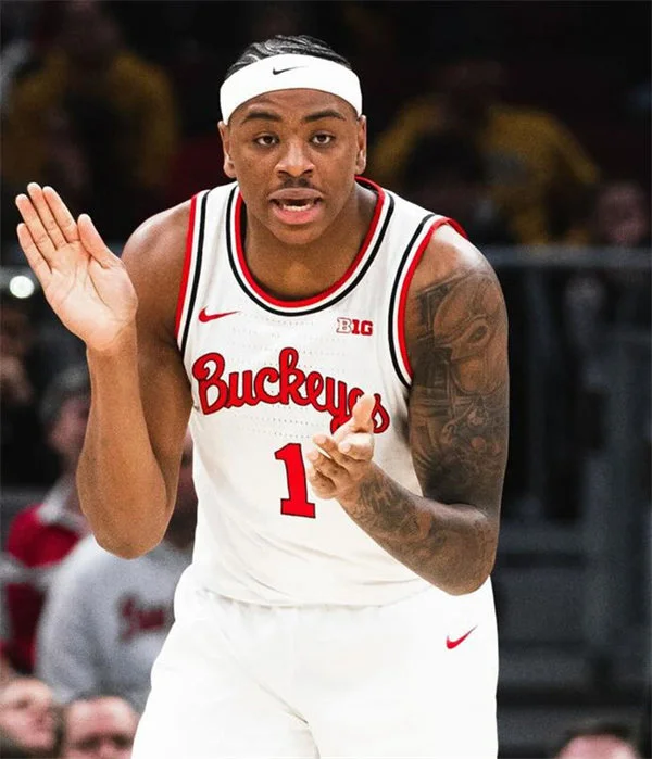 Ohio State Buckeyes #1 Amare Bynum Nike White 1980'S RETRO Basketball Jersey