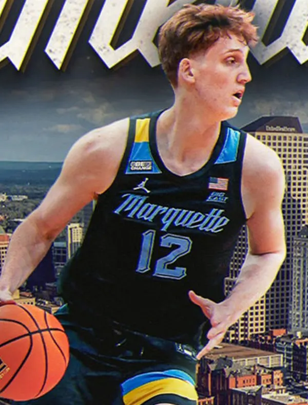 Marquette Golden Eagles Custom Black Basketball Game Jersey