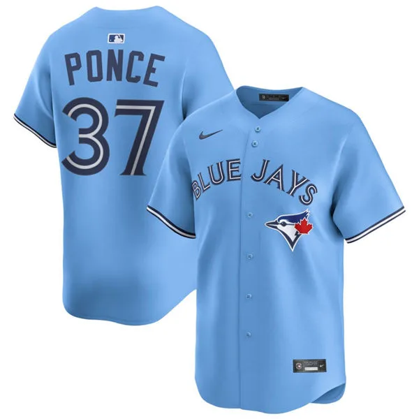 Mens Toronto Blue Jays #37 Cody Ponce Nike Powder Blue Alternate Limited Jersey