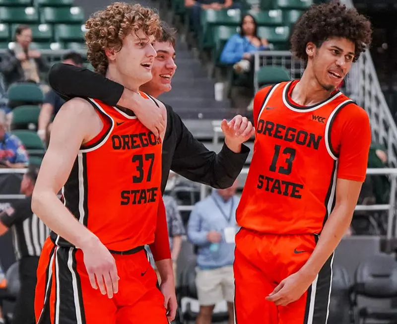 Oregon State Beavers Custom Nike 2026 Orange Basketball Game Jersey