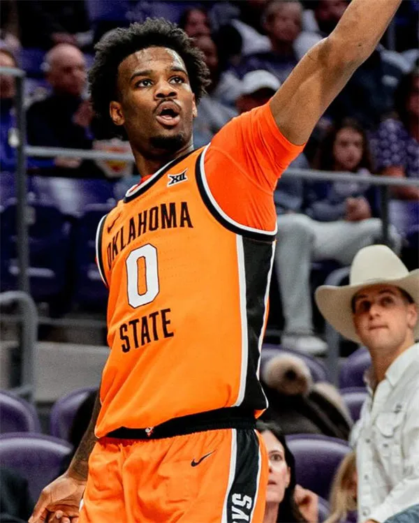 Oklahoma State Cowboys #0 Jaylen Curry Nike 2026 Orange Basketball Game Jersey Oklahoma State Cowboys #0 Jaylen Curry Nike 2026 Orange Basketball Game Jersey