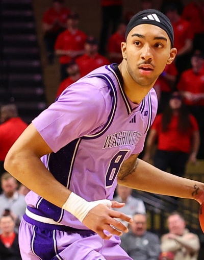 Washington Huskies #8 Bryson Tucker 2026 Purple Retro College Basketball Game Jersey