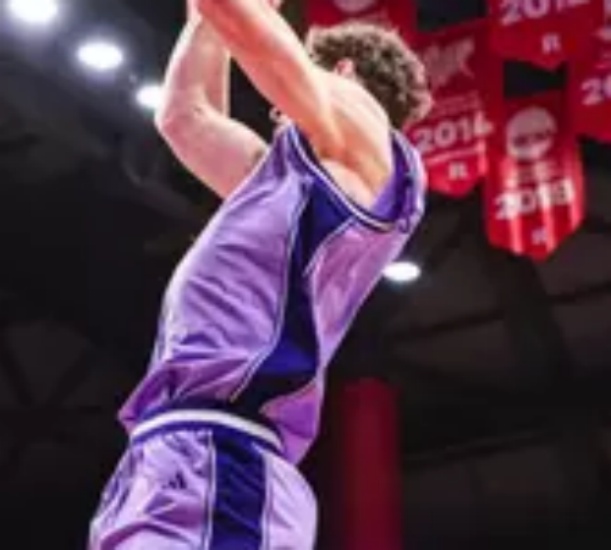 Washington Huskies #41 Jacob Ognacevic 2026 Purple Retro College Basketball Game Jersey