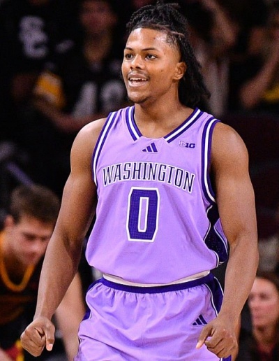 Washington Huskies #0 Quimari Peterson 2026 Purple Retro College Basketball Game Jersey