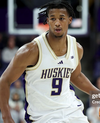 Washington Huskies #9 Wesley Yates III 2026 White College Basketball Game Jersey