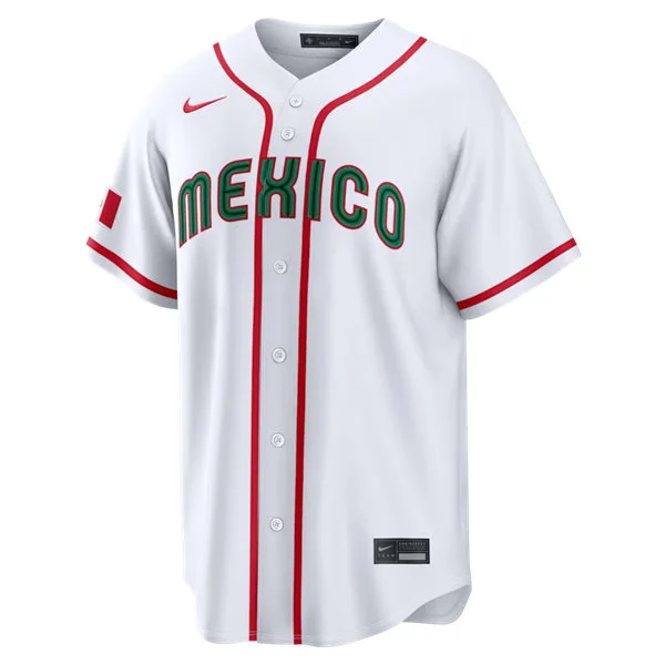 Mexico White 2026 World Baseball Classic Team Jersey
