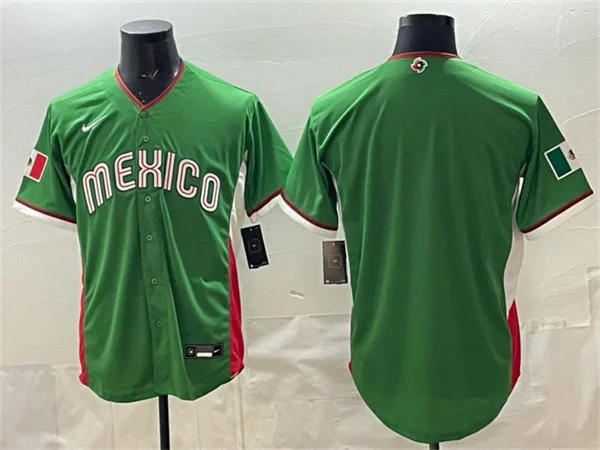 Mexico Green 2026 World Baseball Classic Team Jersey