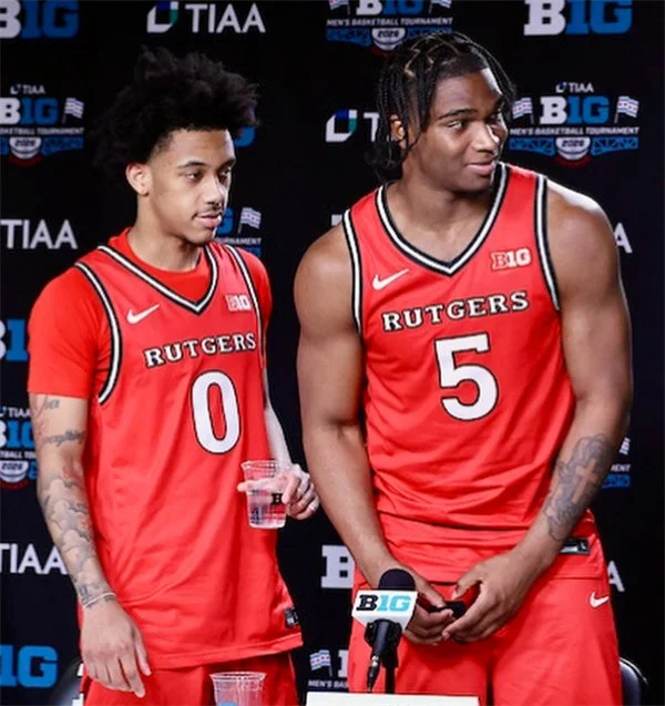 Rutgers Scarlet Knights Custom 2026 Nike Scarlet Basketball Game Jersey