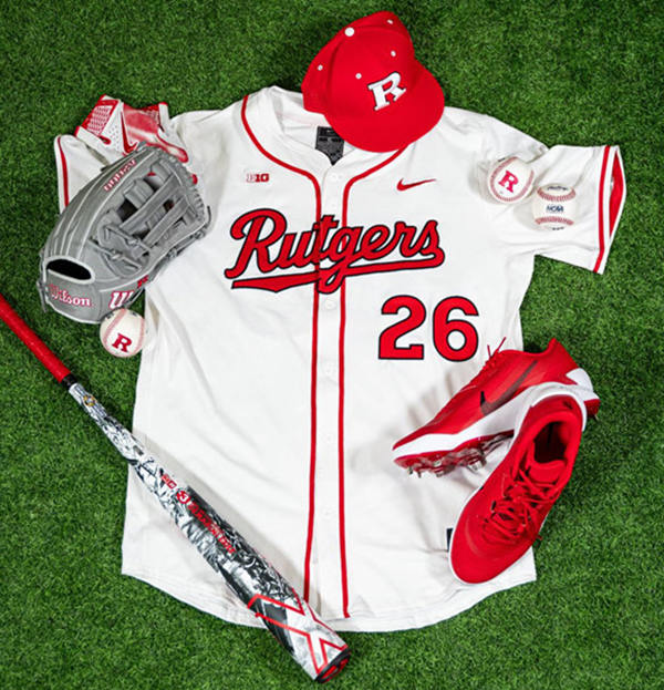 Rutgers Scarlet Knights Custom 2026 Nike Cream Baseball Game Jersey