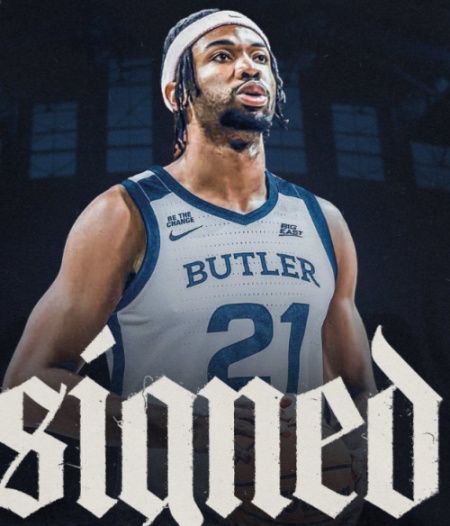 Butler Bulldogs Custom Nike Gray College Basketball Game Jersey