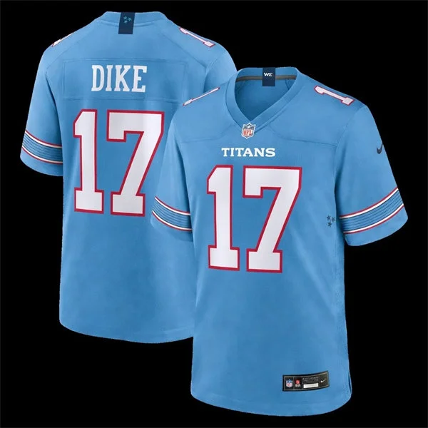 Mens Tennessee Titans #17 Chimere Dike Nike 2026 Light Blue Vapor F.U.S.E. Limited Jersey