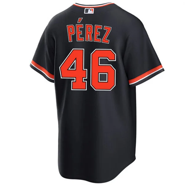 Men's Detroit Tigers #46 Wenceel Perez Nike 2026 Navy Alternate Limited Jersey