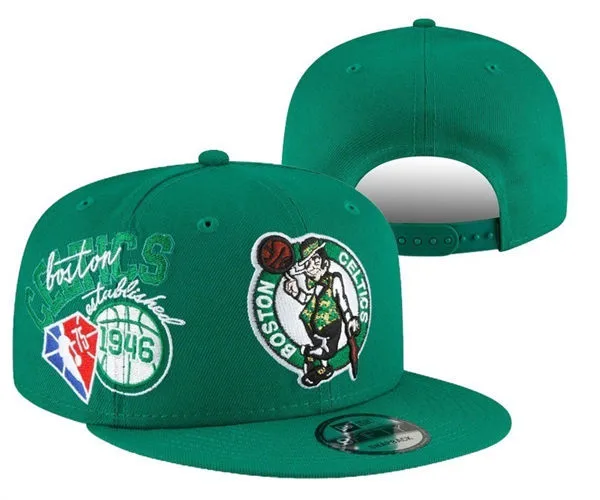 NBA Boston Celtics Green 1946 Anniversary Snapback Hat YD2603201-10686