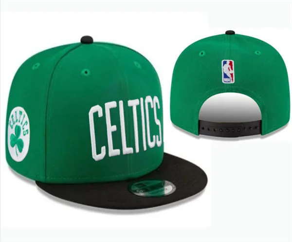 Boston Celtics green Black Snapback Cap GS2603201 
