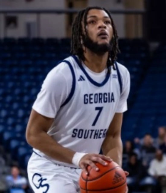 Georgia Southern Eagles Custom 2026 White Basketball Game Jersey