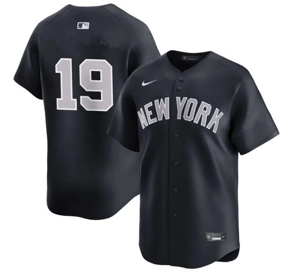 Mens New York Yankees #19 Ryan McMahon Nike Navy Grey Alternate 2nd New York Limited Jersey