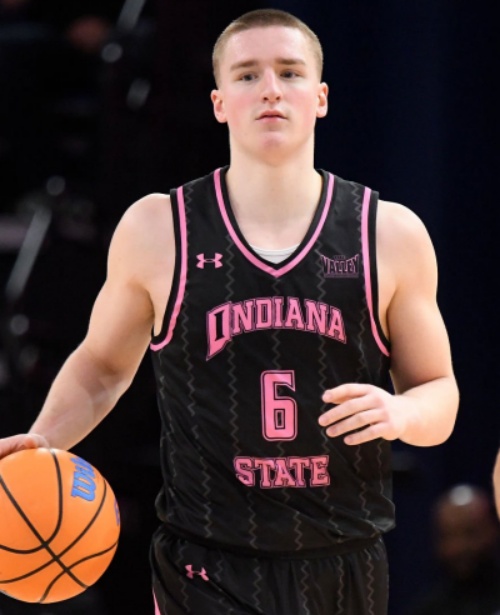 Indiana State Sycamores Custom 2026 Black College Basketball Game Jersey