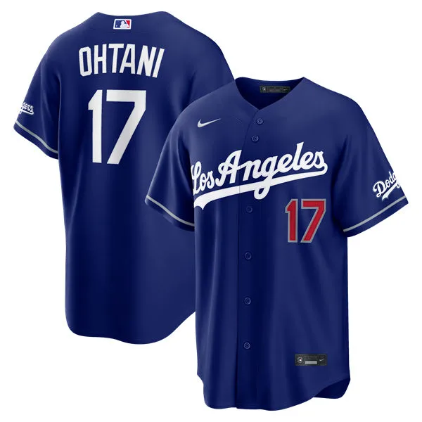 Youth Los Angeles Dodgers #17 Shohei Ohtani Nike 2026 Royal Alternate 2nd Stadium Jersey