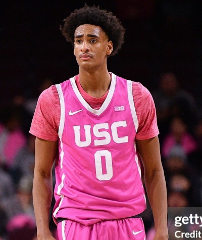 USC Trojans #0 Alijah Arenas Pink 2026 Big 10 Basketball Game Jersey