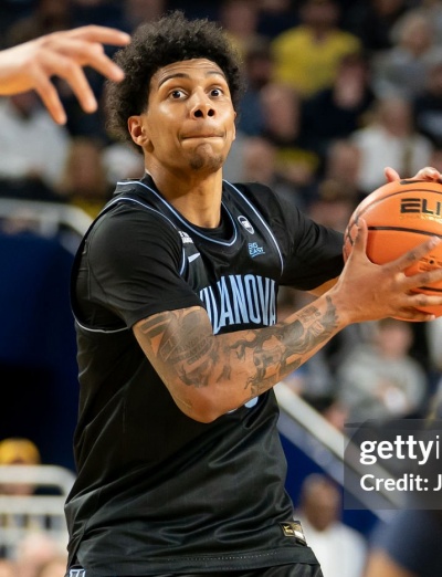 Villanova Wildcats #55 Acaden Lewis 2026 Black College Basketball Game Jersey