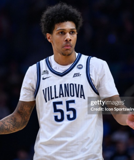 Villanova Wildcats #55 Acaden Lewis 2024 White College Basketball Game Jersey
