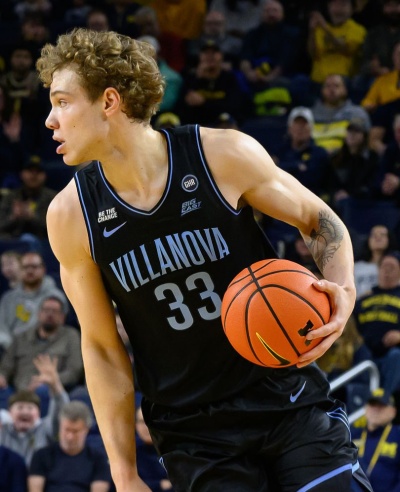 Villanova Wildcats Custom 2026 Black College Basketball Game Jersey