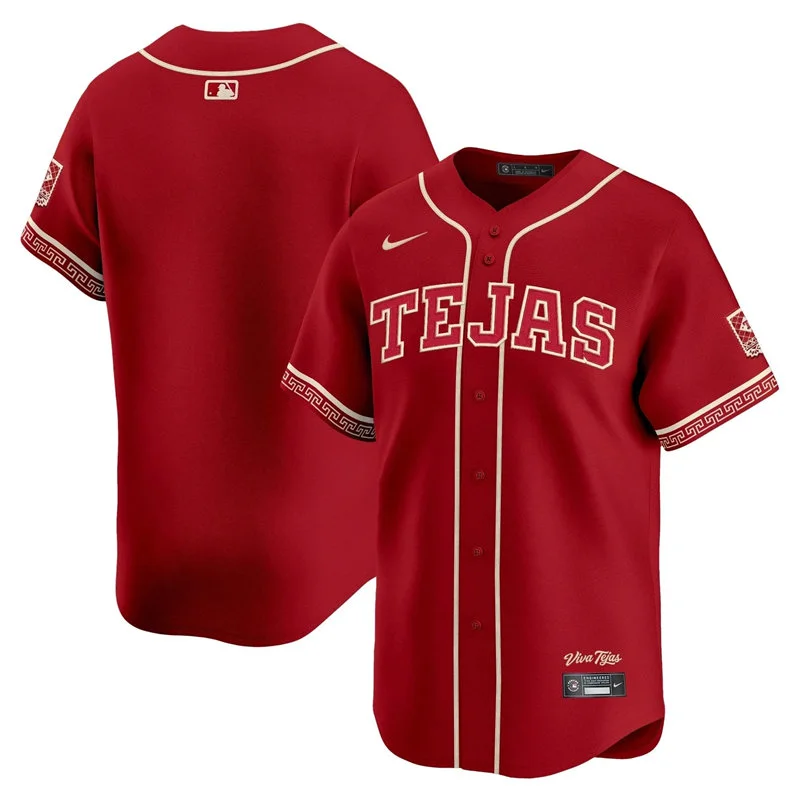 Texas Rangers Blank 2026 Viva Tejas City Connect Limited 2.0 Team Jersey Maroon