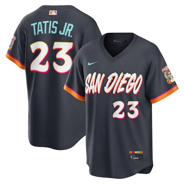 Youth San Diego Padres #23 Fernando Tatis Jr.  Nike 2026 Obsidian City Connect Limited Jersey