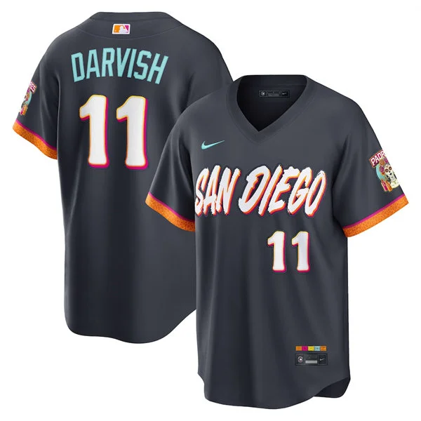 Women's San Diego Padres #11 Yu Darvish Nike 2026 Obsidian City Connect Limited Jersey
