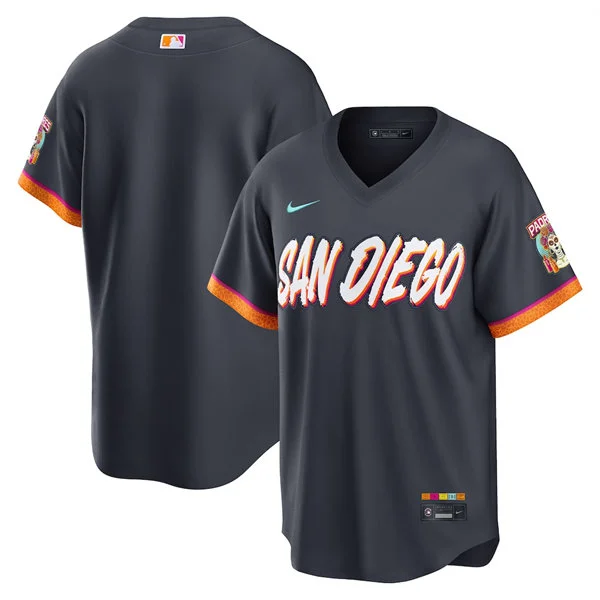Mens San Diego Padres Blank Nike 2026 Obsidian City Connect Team Jersey