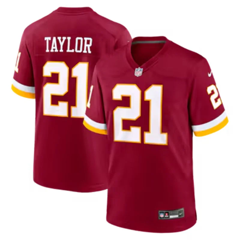 Mens Washington Commanders Retired Player #21 Sean Taylor Nike 2026 Burgundy Vapor F.U.S.E.Limited Jersey